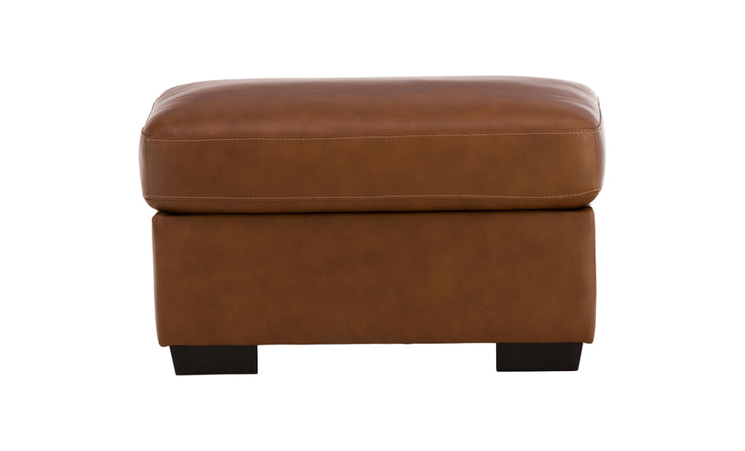 Henry Leather Ottoman